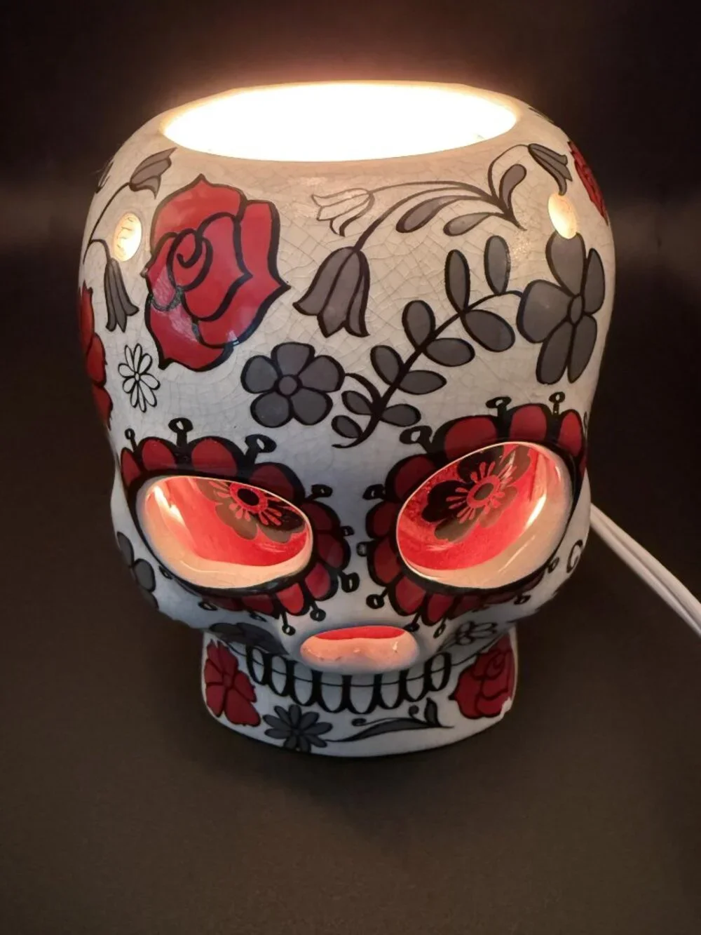 New ScentSational 'Day of The Dead' Electric Wax Warmer